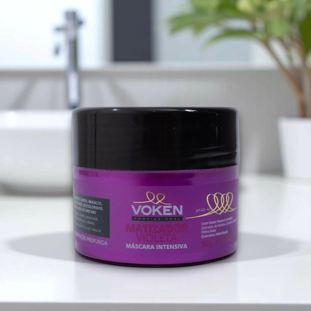 Máscara Intensiva Matizadora e Desamareladora Violeta 300g