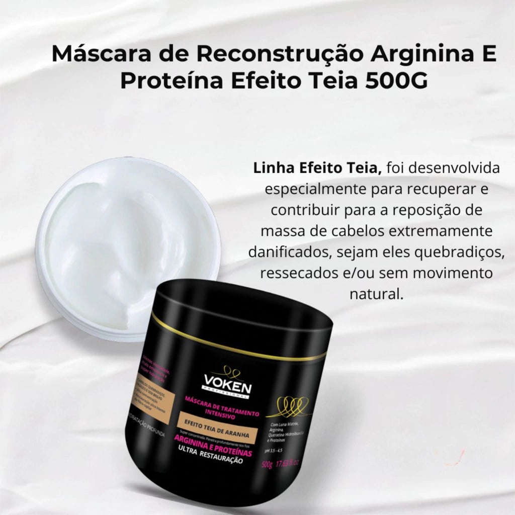 Kit Ultra Reconstrução Efeito Teia Arginina - loja online
