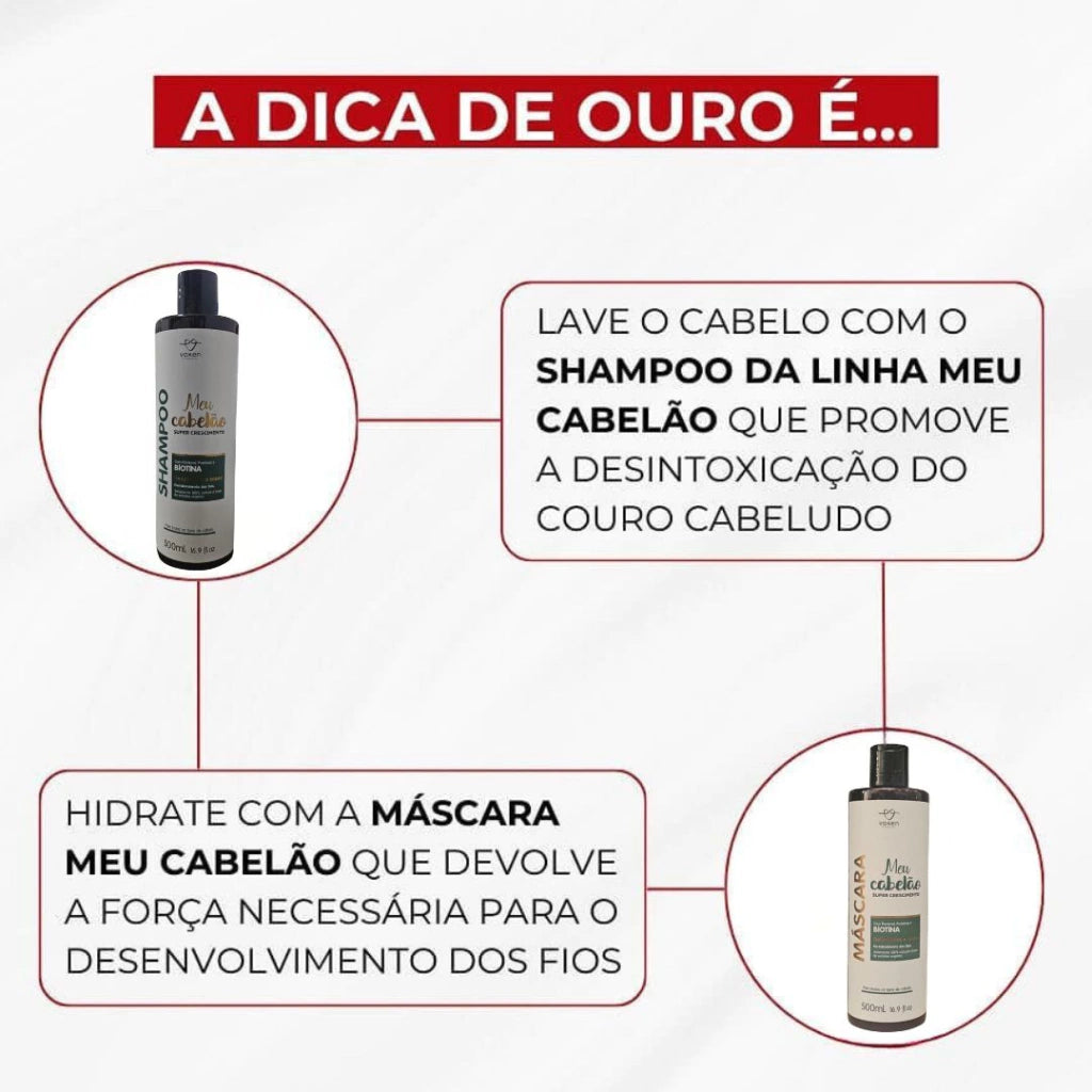 Máscara Meu Cabelão Super Crescimento Capilar Dubie 500g - comprar online