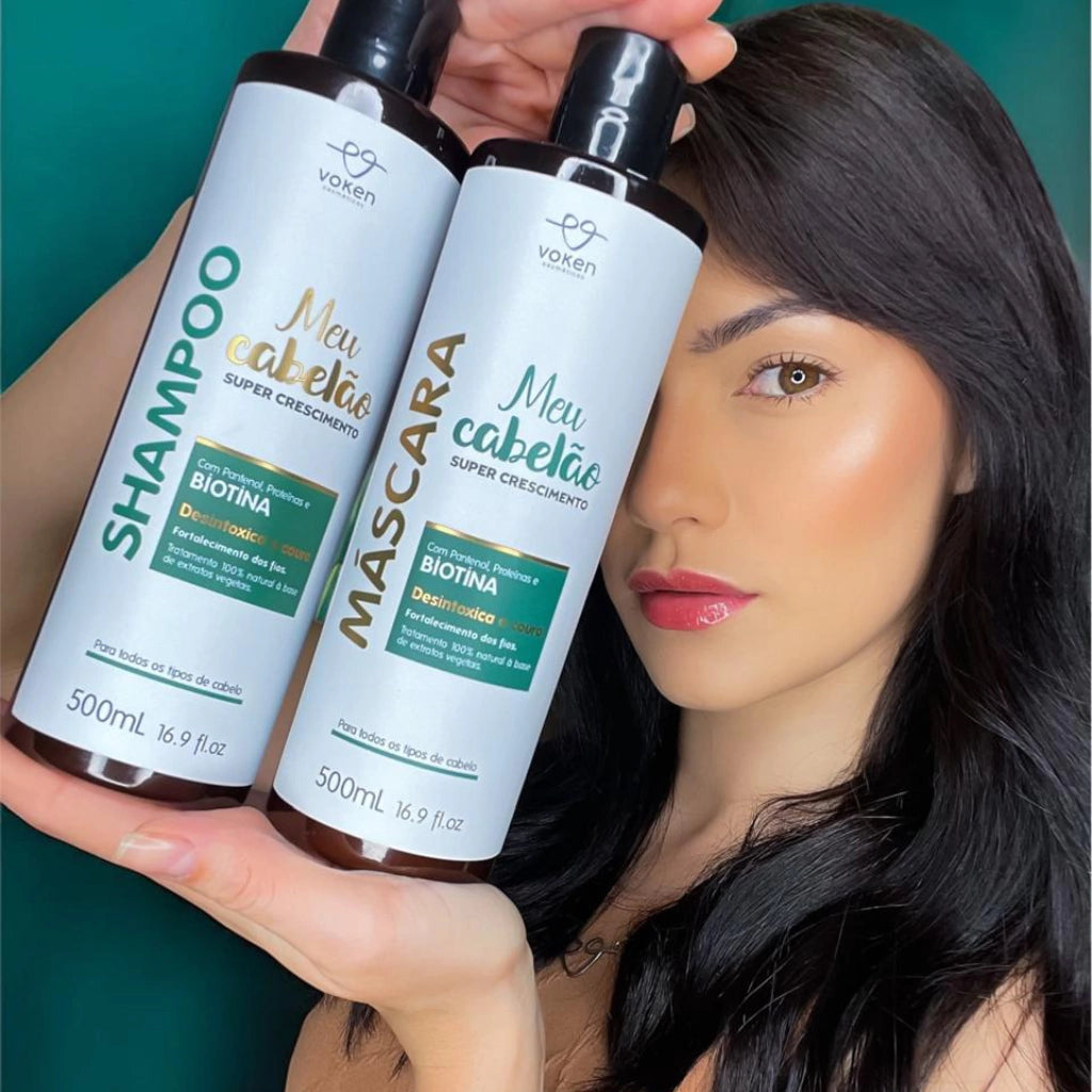 Shampoo Meu Cabelão Super Crescimento Capilar Dubie 500ml na internet