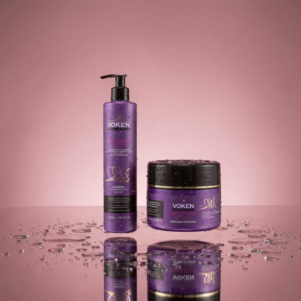 Kit Matizador Violeta Shampoo + Máscara
