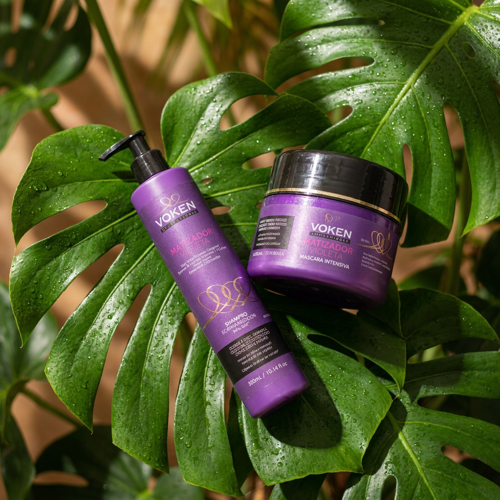 Kit Matizador Violeta Shampoo + Máscara