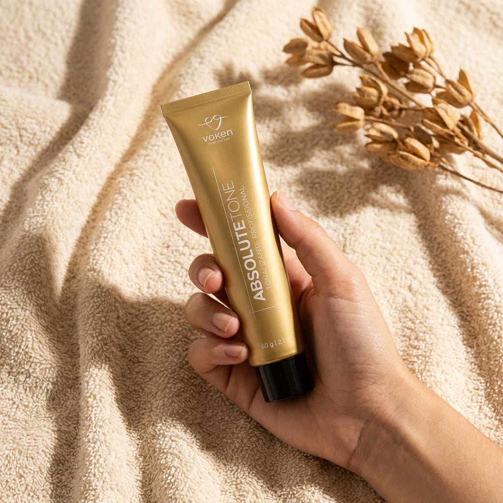 Tonalizante Profissional Absolute Tone 5.0 Castanho Claro