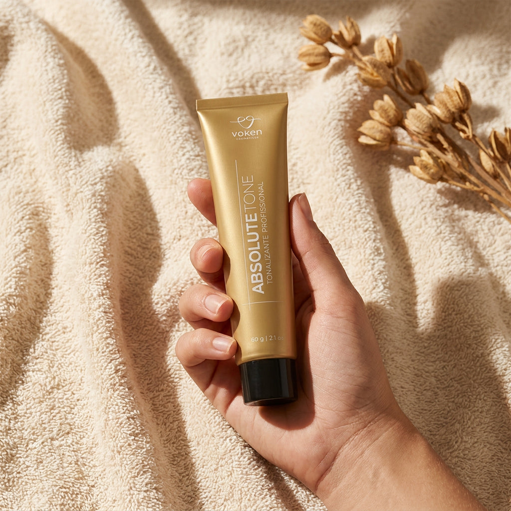 Tonalizante Profissional Absolute Tone 7.4 Louro Médio Cobre