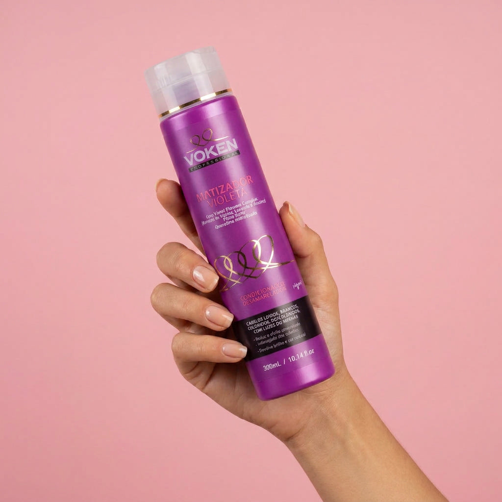 Condicionador Matizador e Desamarelador Violeta 300ml