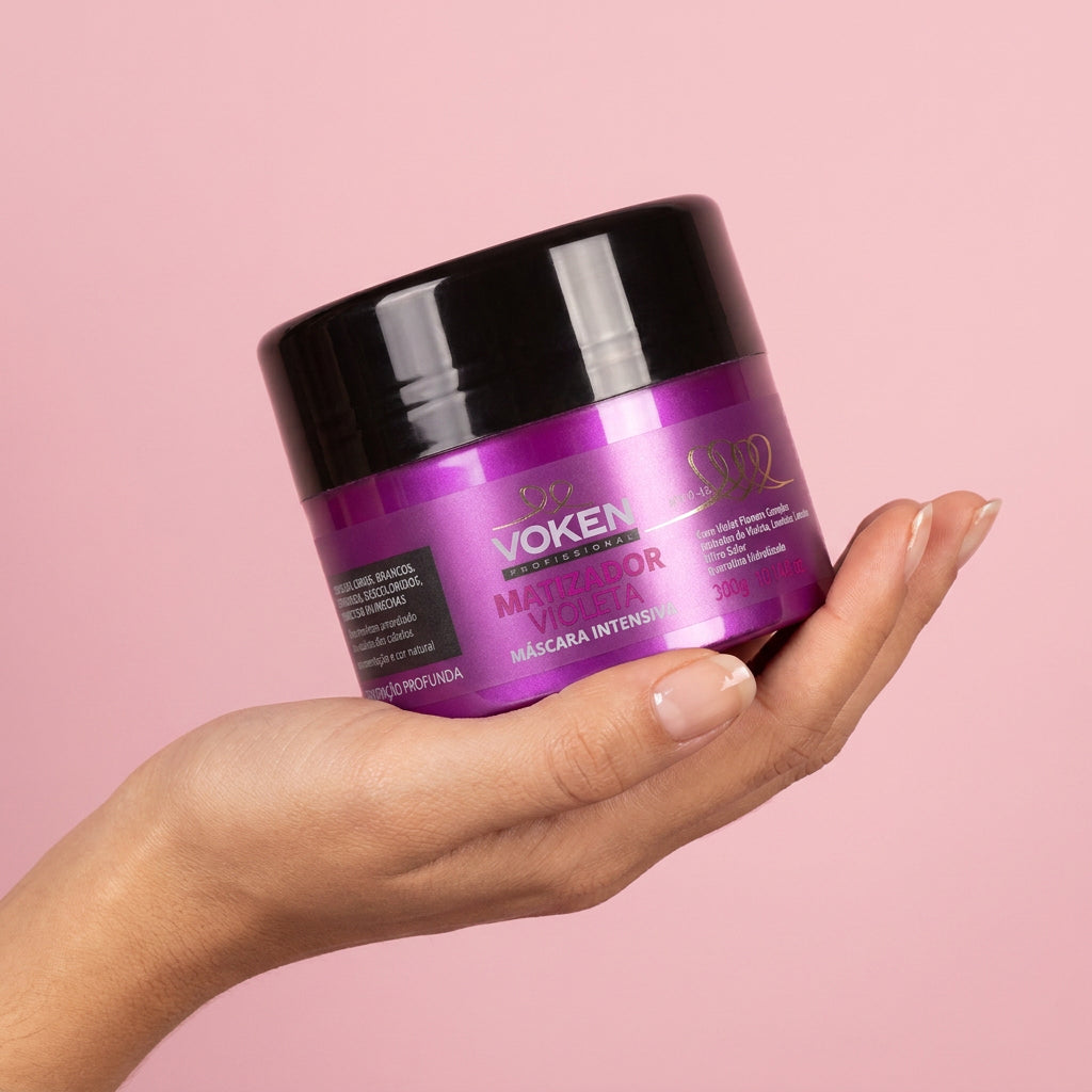 Máscara Intensiva Matizadora e Desamareladora Violeta 300g