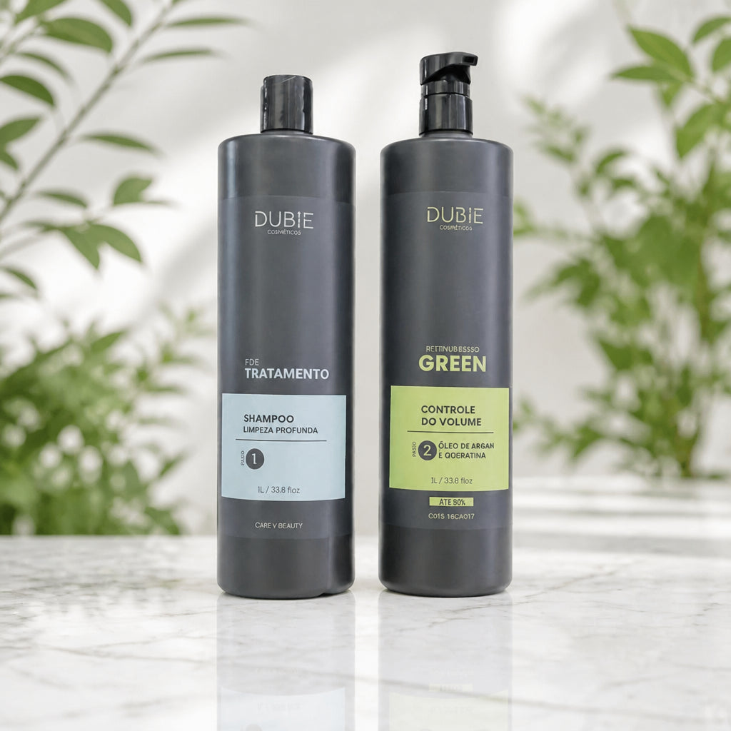 Kit Controle de Volume e Retexturizador Orgânico GREEN 1L