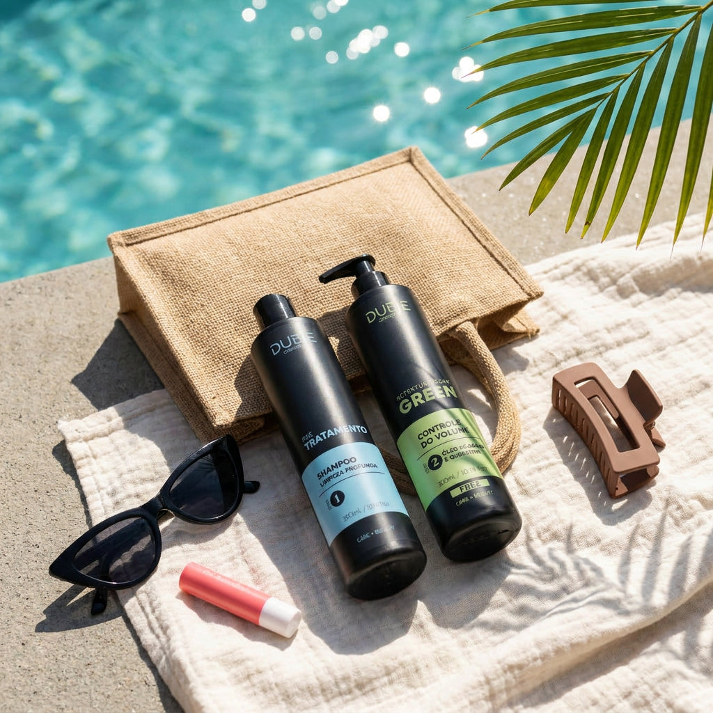 Kit Controle de Volume e Retexturizador Orgânico GREEN 300ml