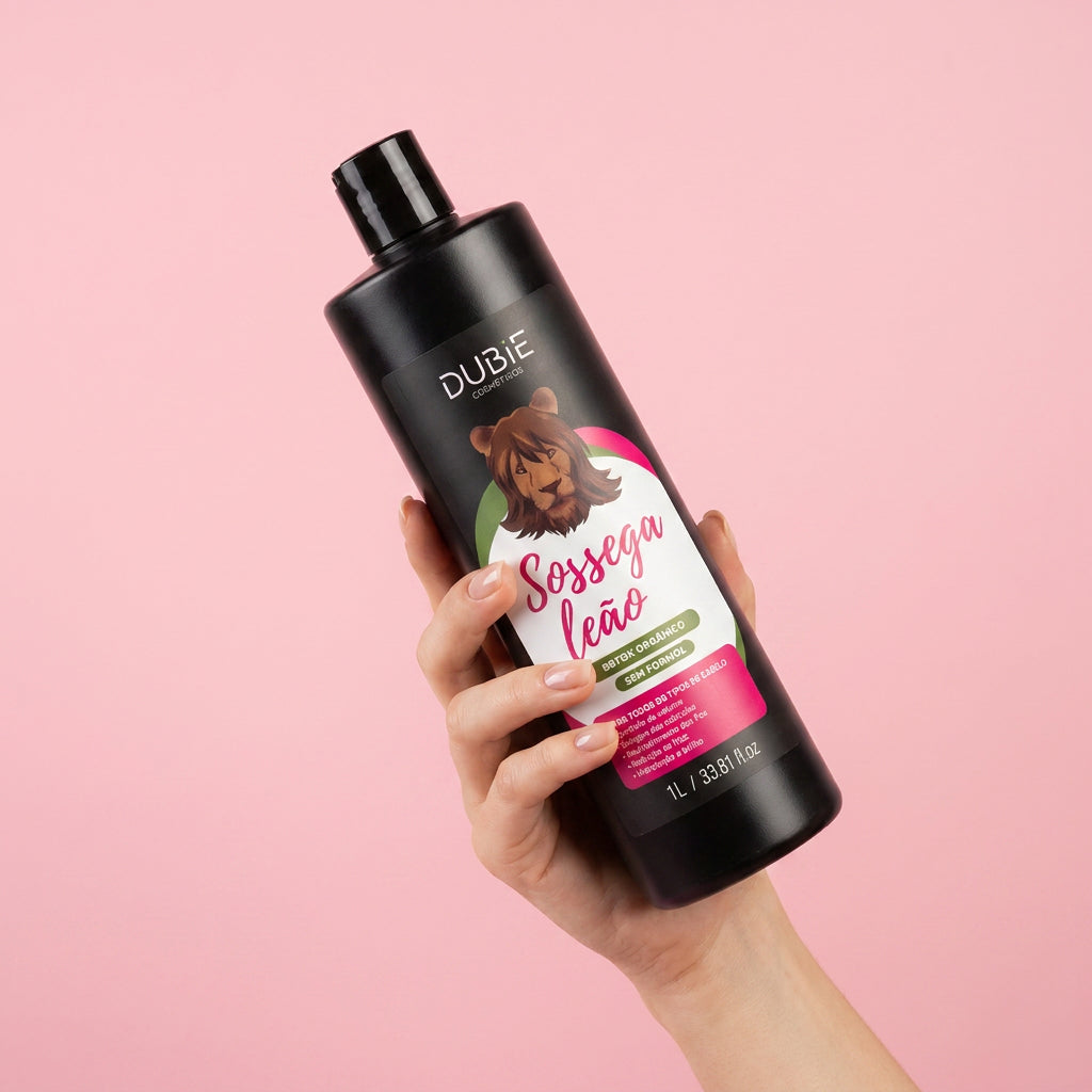 Kit Shampoo Limpeza Profunda + BBTOX Orgânico Sossega Leão 1L
