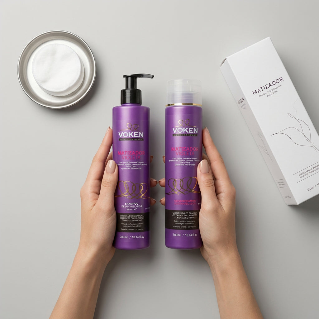 Shampoo + Condicionador Matizador Violeta