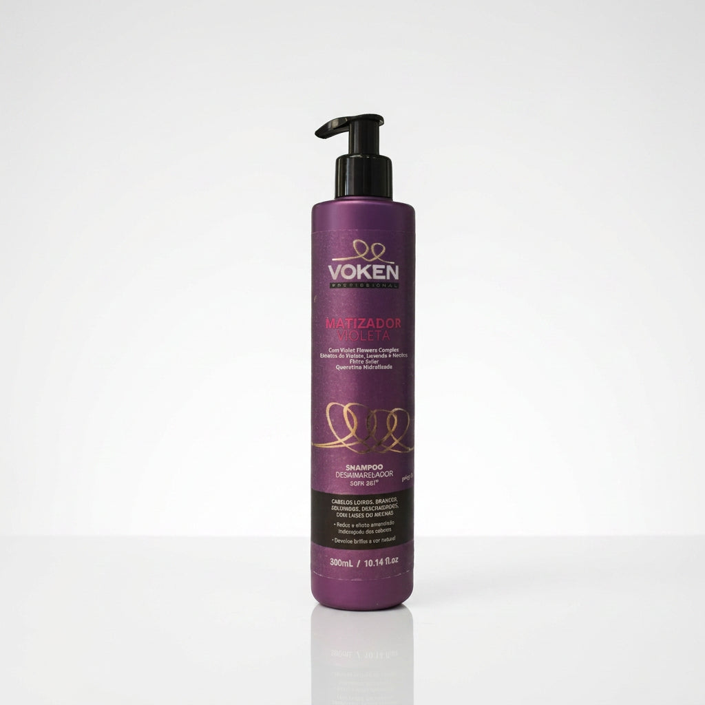 Shampoo Matizador e Desamarelador Violeta 300ml