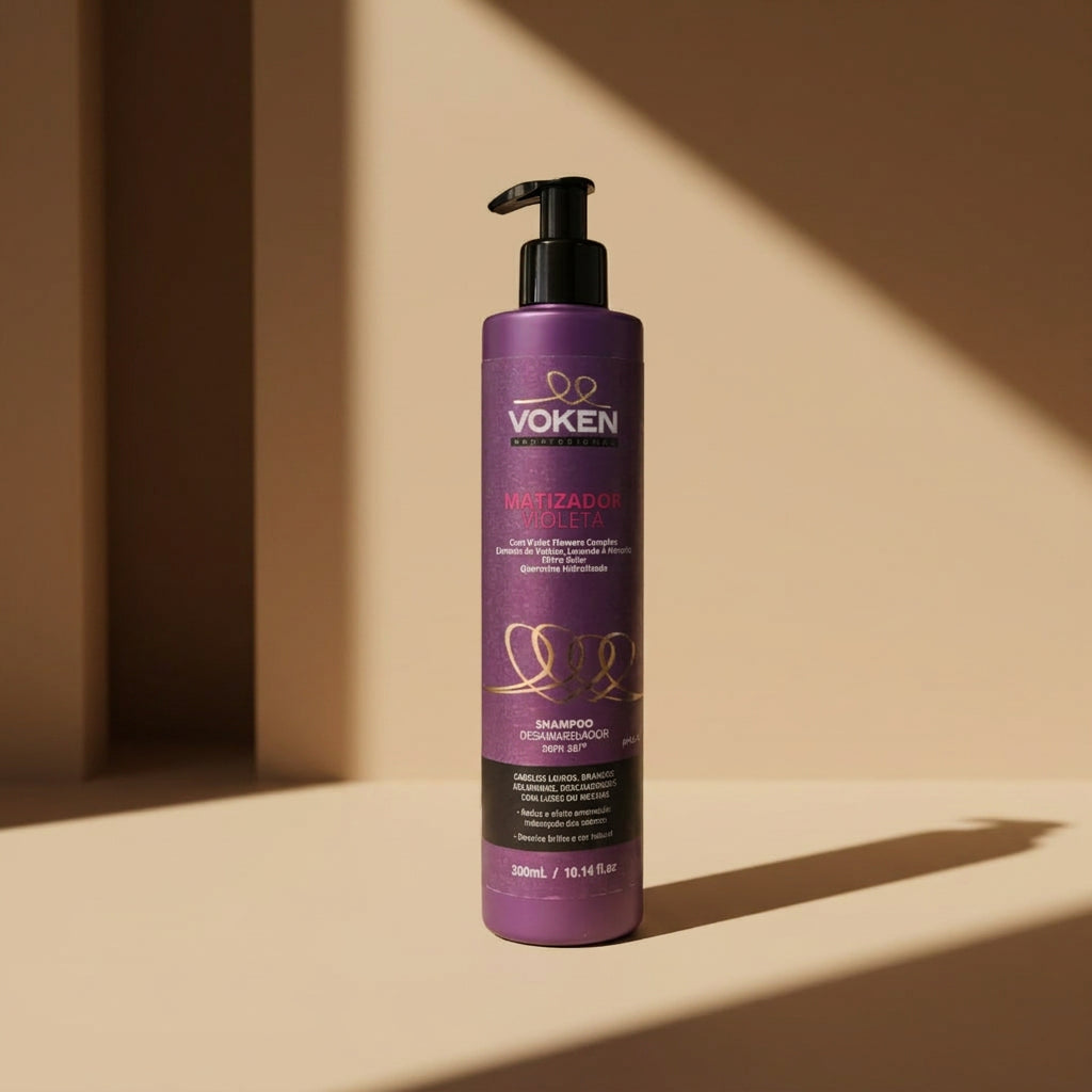 Shampoo Matizador e Desamarelador Violeta 300ml