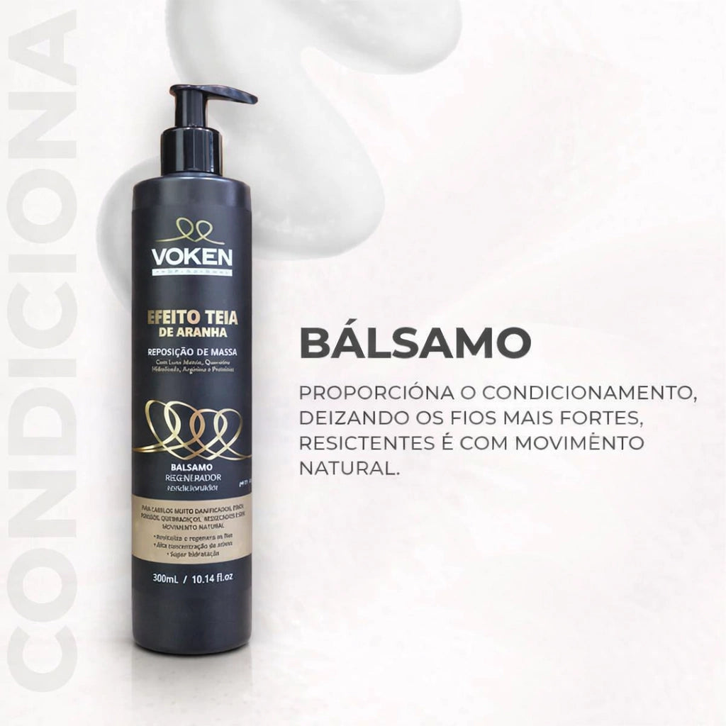 Bálsamo Condicionante Regenerador Efeito Teia 300ml na internet
