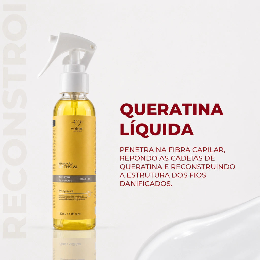 Queratina Líquida Reparação Intensiva Pós Química 120ml na internet