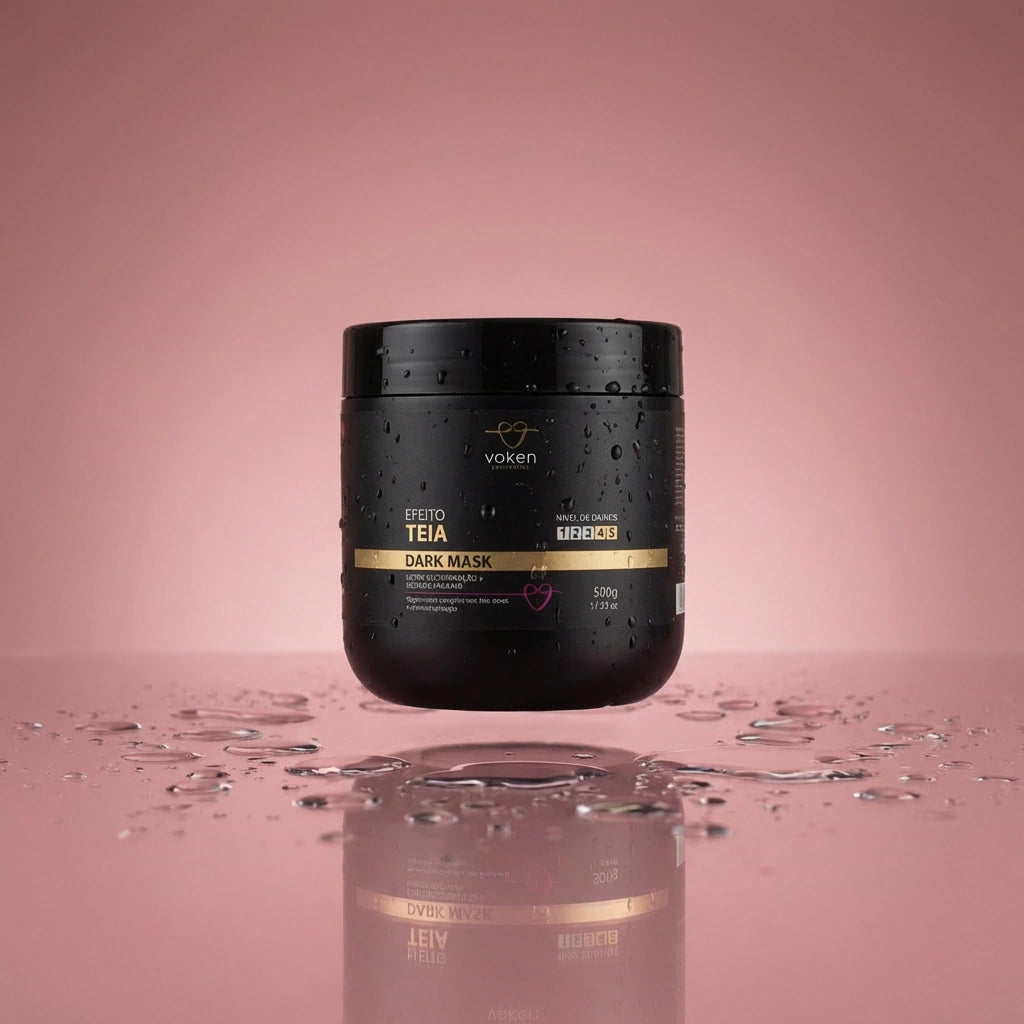 Dark Mask Ultra Reconstrução e Resgate Imediato Efeito Teia 500g - Voken Cosméticos
