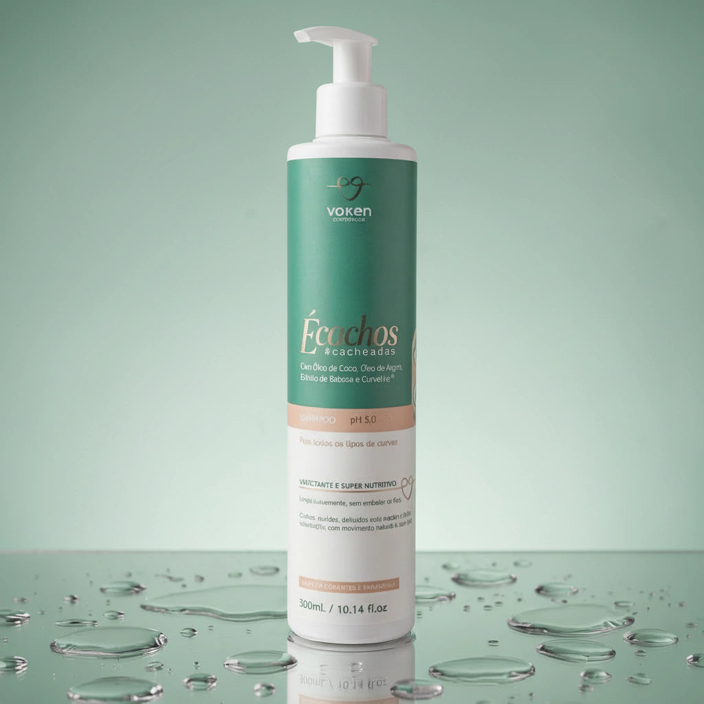 Écachos Shampoo Nutritivo Sem Sal 300ml - Voken Cosméticos