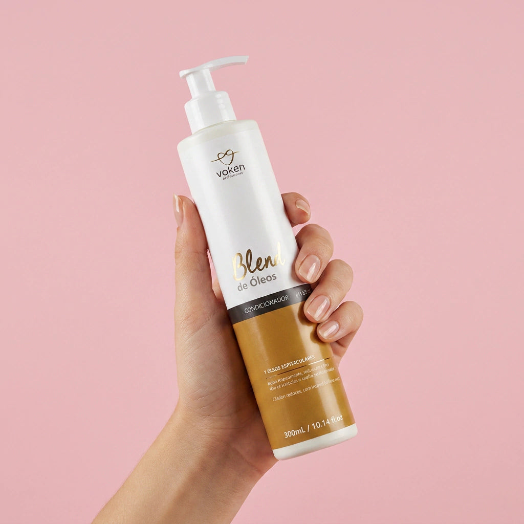 Condicionador Nutritivo Blend Óleos 300ml - Voken Cosméticos
