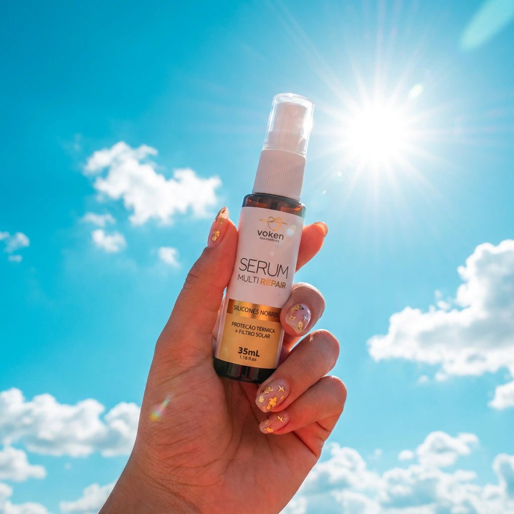 Serum Multi Repair C/ Silicones Nobres, Proteção Térmica e Filtro UV 35ml - loja online