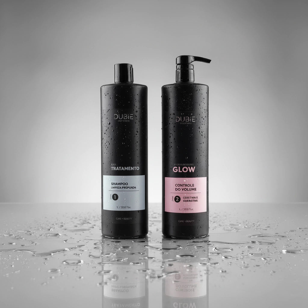 Imagem do Dubie - Kit Progressiva Shampoo + Retexturizador GLOW 1L