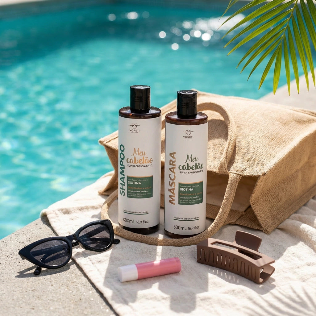 Kit Super Crescimento Capilar Shampoo + Máscara Meu Cabelão Dubie - comprar online