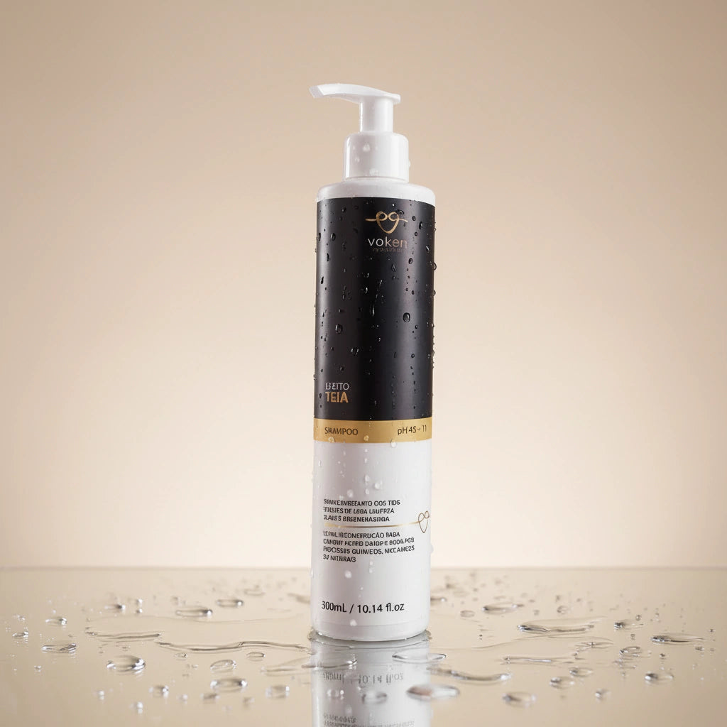 Shampoo Regenerador Efeito Teia 300ml - Voken Cosméticos