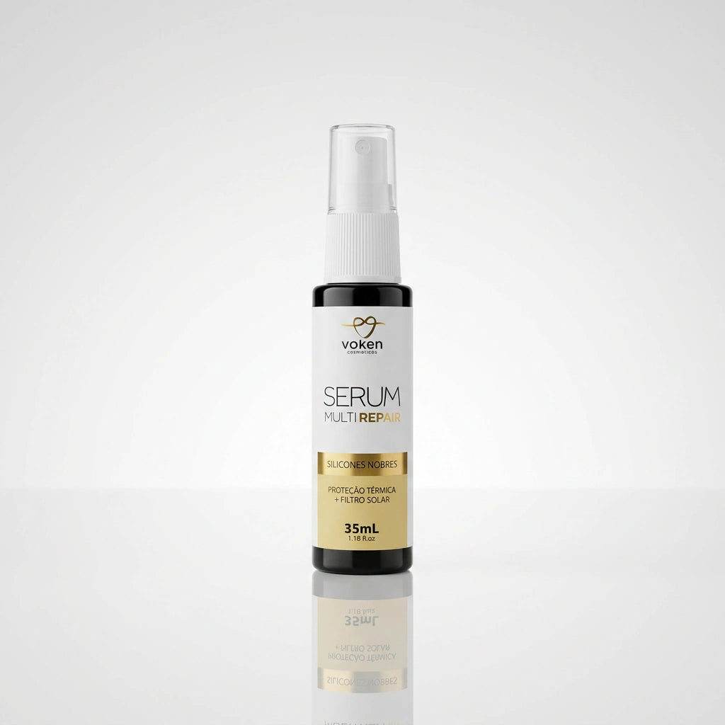 Serum Multi Repair C/ Silicones Nobres, Proteção Térmica e Filtro UV 35ml
