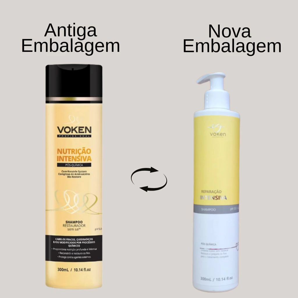Shampoo Reparação Intensiva Pós Química 300ml - loja online