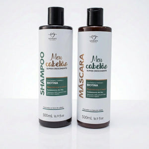 Kit Super Crescimento Capilar Shampoo + Máscara Meu Cabelão Dubie