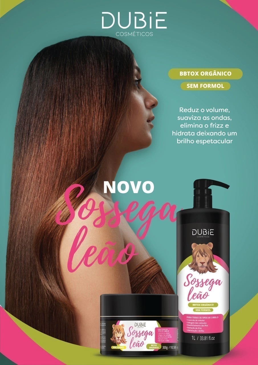 Sossega Leão Redutor de Volume Orgânico Dubie 300G - Voken Cosméticos